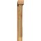 Ekena Millwork Traditional Block Rough Sawn Bracket w/ Offset Brace, Western Red Cedar, 6"W x 40"D x 44"H BKT0604X40X44TRA05RWR - alternate 2